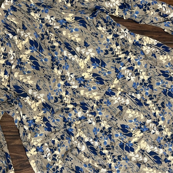 Midi maxi flowy floral dress,  size S - Picture 3 of 4